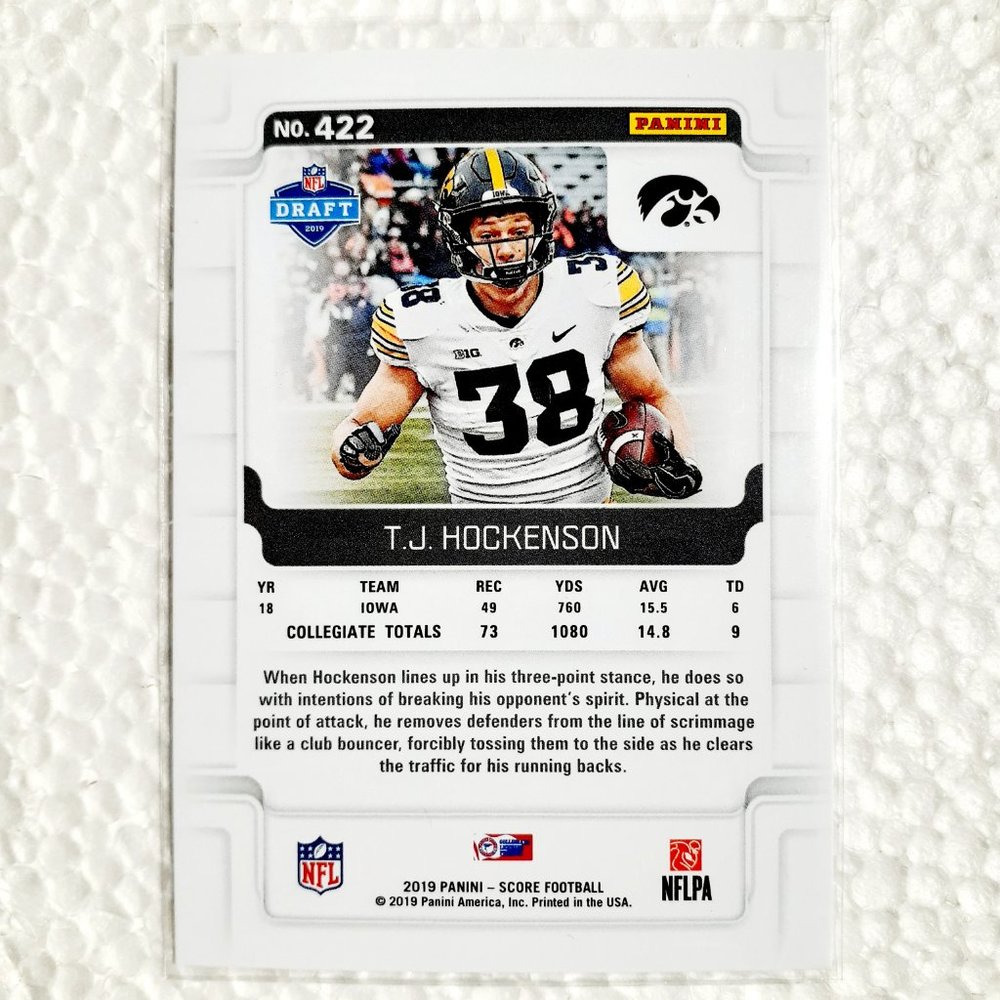 Iowa Hawkeyes 6 Card Lot - CFTBL [4_3_1] - Picture 14 of 14